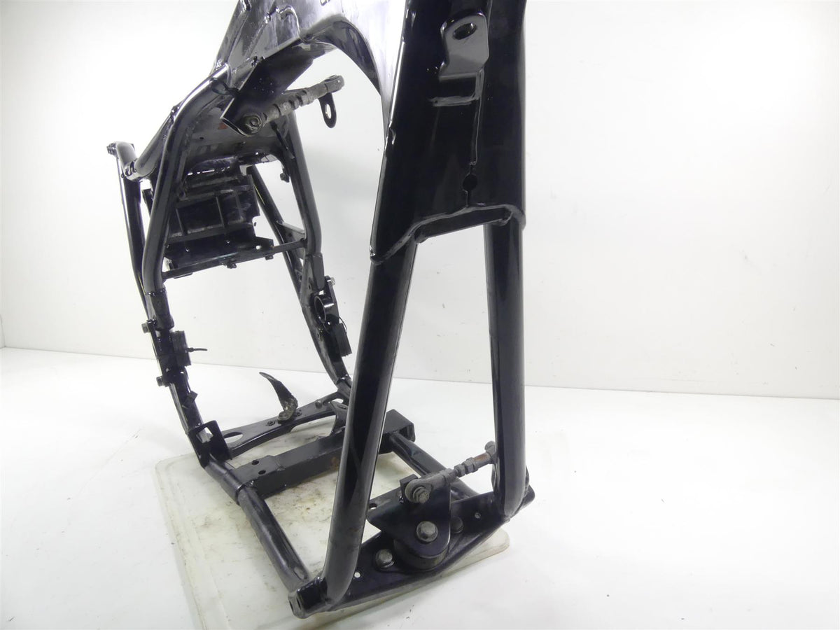 2000 Harley Dyna FXR4 CVO Super Glide Straight Main Frame Chassis With Clean Title 47205-91B {{ shop.shopifyCountryName }} - Mototech271