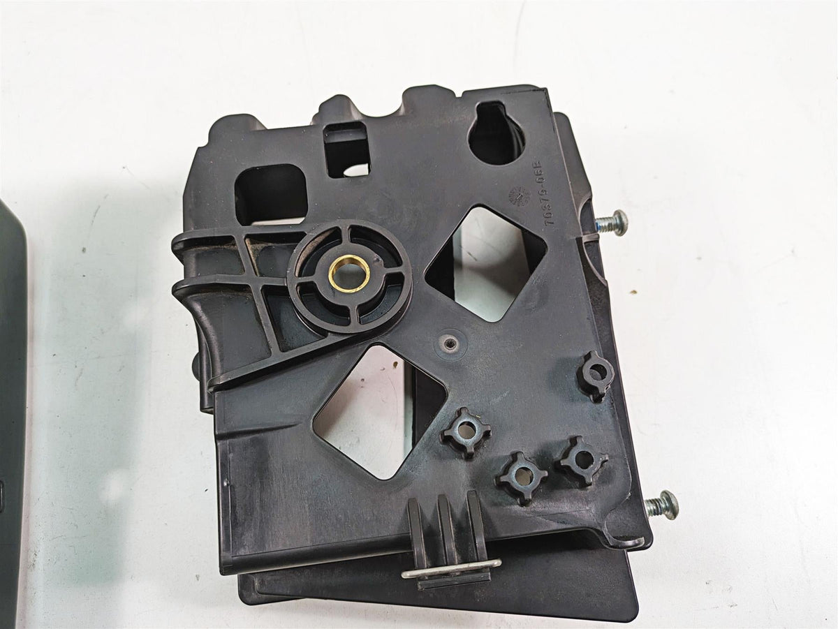 2012 Harley FLD Dyna Switchback Battery Tray Carrier Stay & Cover 70379-06B {{ shop.shopifyCountryName }} - Mototech271