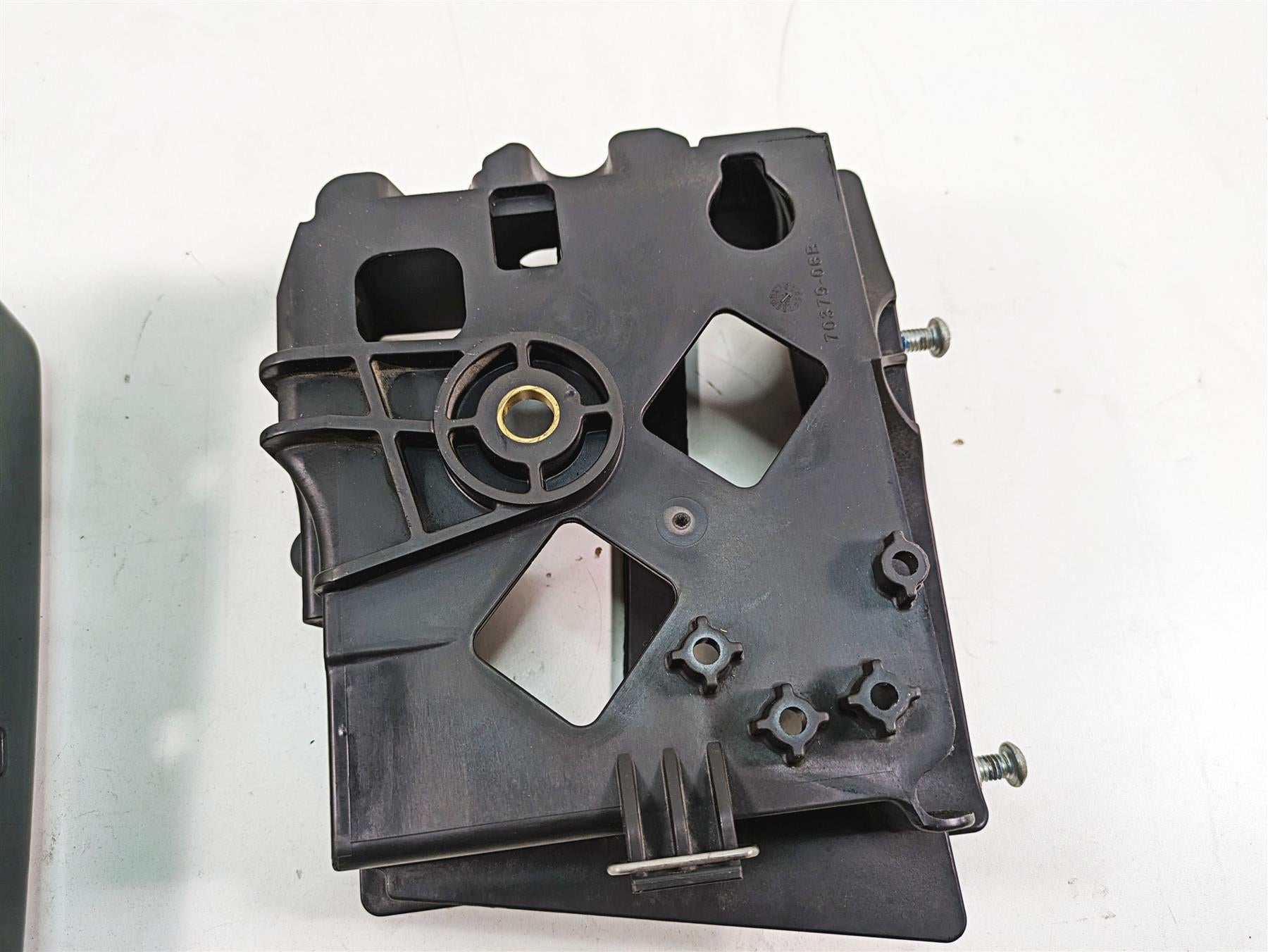 2012 Harley FLD Dyna Switchback Battery Tray Carrier Stay & Cover 70379-06B {{ shop.shopifyCountryName }} - Mototech271