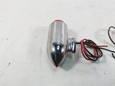 1999 Harley Touring FLHTC Electra Glide Trunk Side Light Lamp Chrome Set {{ shop.shopifyCountryName }} - Mototech271