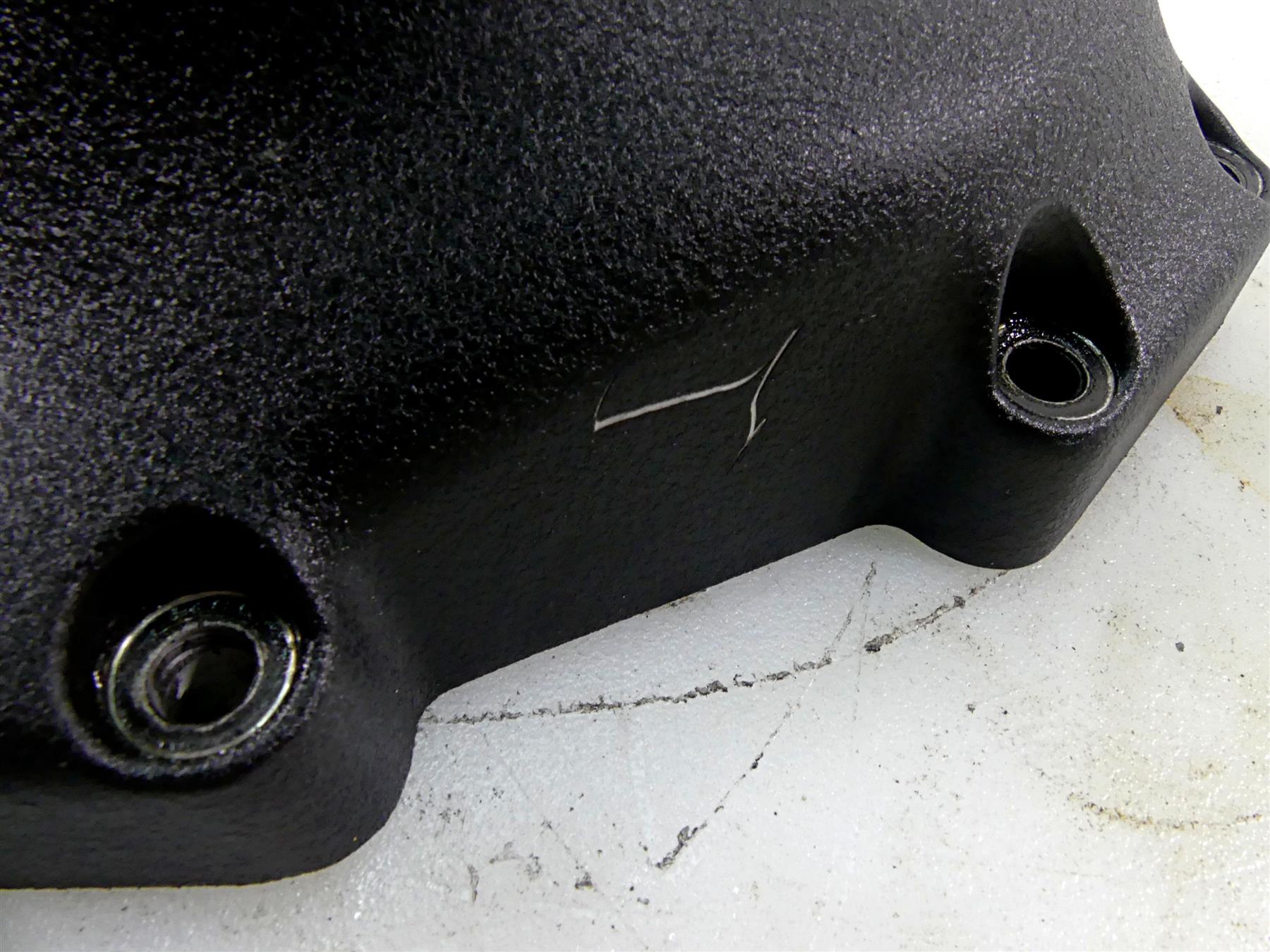 2017 Harley Dyna FXDB Street Bob Cam Cover Wrinkled Black 25362-01 {{ shop.shopifyCountryName }} - Mototech271