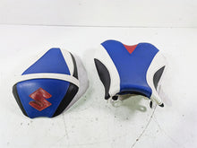 Load image into Gallery viewer, 2016 Suzuki GSXR1000 Recovered Front Rear Rider Driver Seat Set 45100-47H10 | Mototech271
