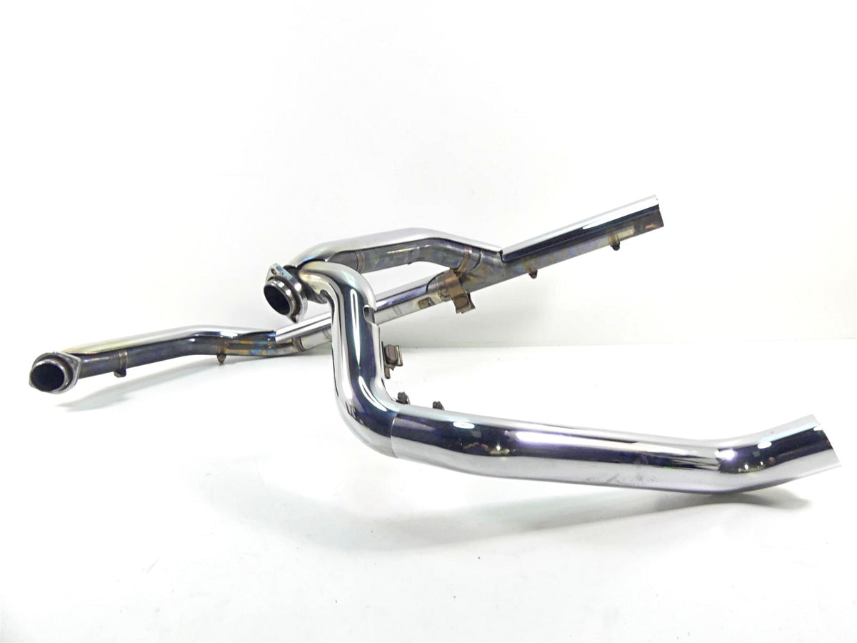 2003 Harley Touring FLHTCI E-Glide 100TH Oem Exhaust Pipe Header Set 65626-98C {{ shop.shopifyCountryName }} - Mototech271