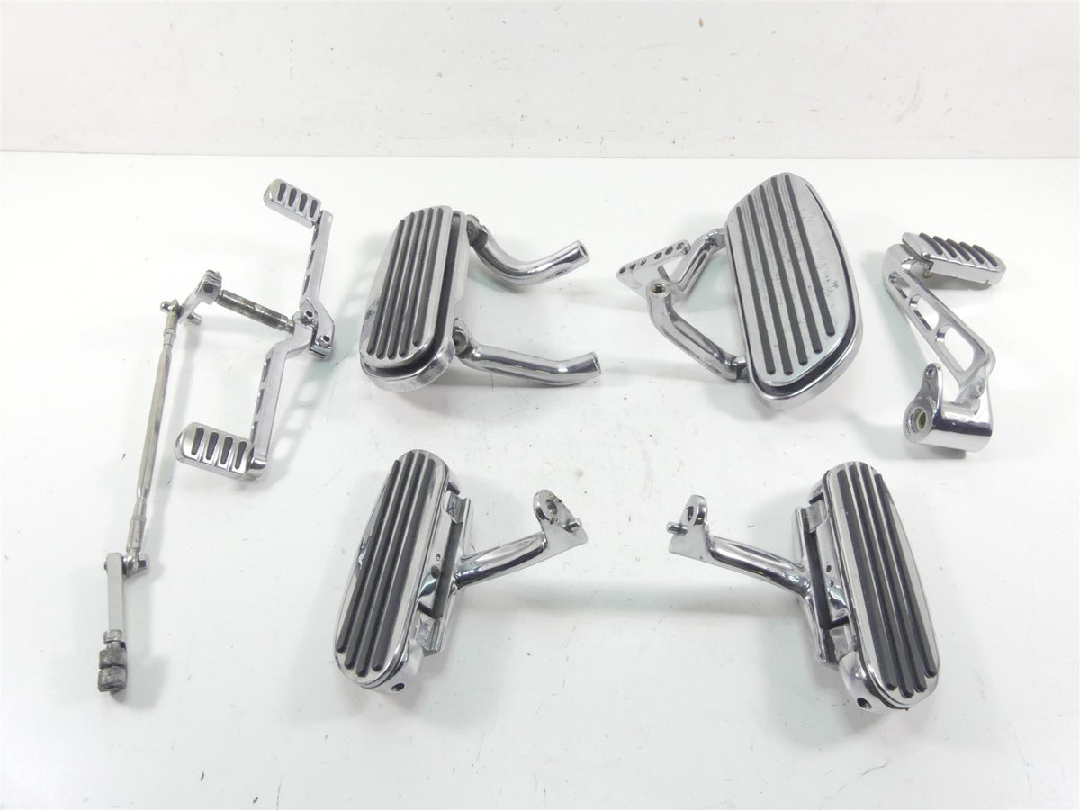 2005 Harley Touring CVO FLHTC SE Electra Glide Chrome Floorboard Set 34532-00B {{ shop.shopifyCountryName }} - Mototech271