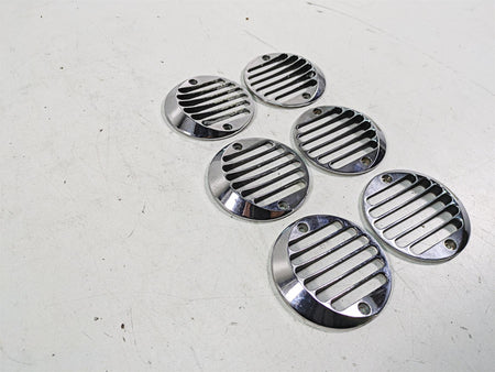 1999 Harley Touring FLHTC Electra Glide Front Rear Blinker Chrome Cover Set {{ shop.shopifyCountryName }} - Mototech271