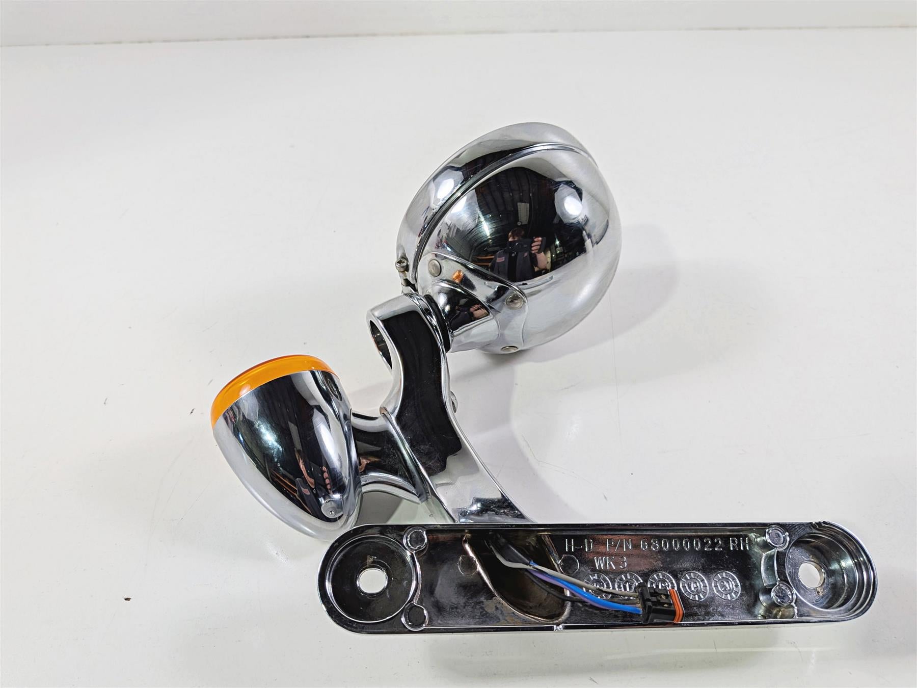 2018 Harley Touring FLHTCU Electra Glide Right Front Blinker Spotlight 68000022-Mototech271