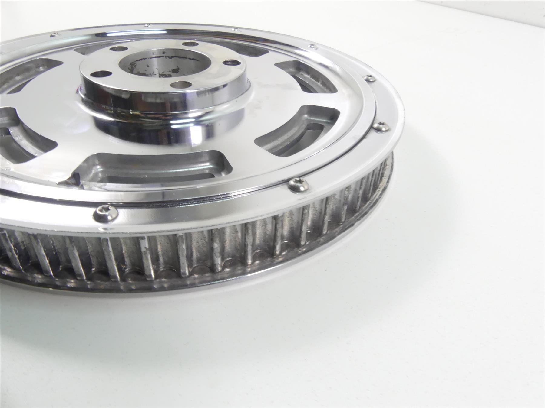 2009 Harley Dyna FXDF SE CVO Fat Bob Drive Belt Pulley Sprocket 66T 1" 40410-09 {{ shop.shopifyCountryName }} - Mototech271