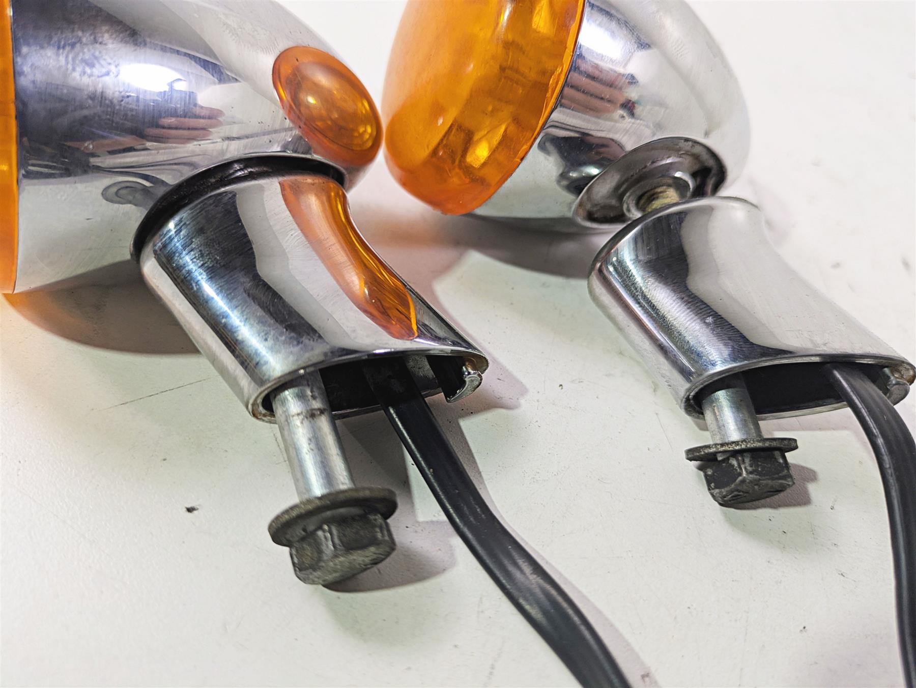 2016 Harley FXDWG Dyna Wide Glide Rear Blinker Turn Signal Set 68461-09 {{ shop.shopifyCountryName }} - Mototech271