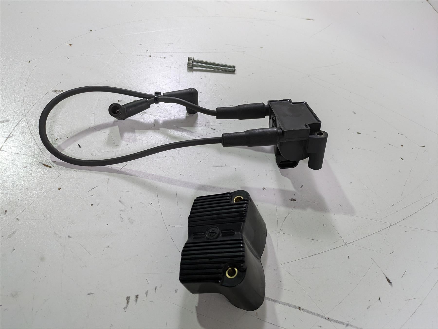 2015 Harley FXDL Dyna Low Rider Delphi Ignition Coil Wires Plugs 31696-07A {{ shop.shopifyCountryName }} - Mototech271