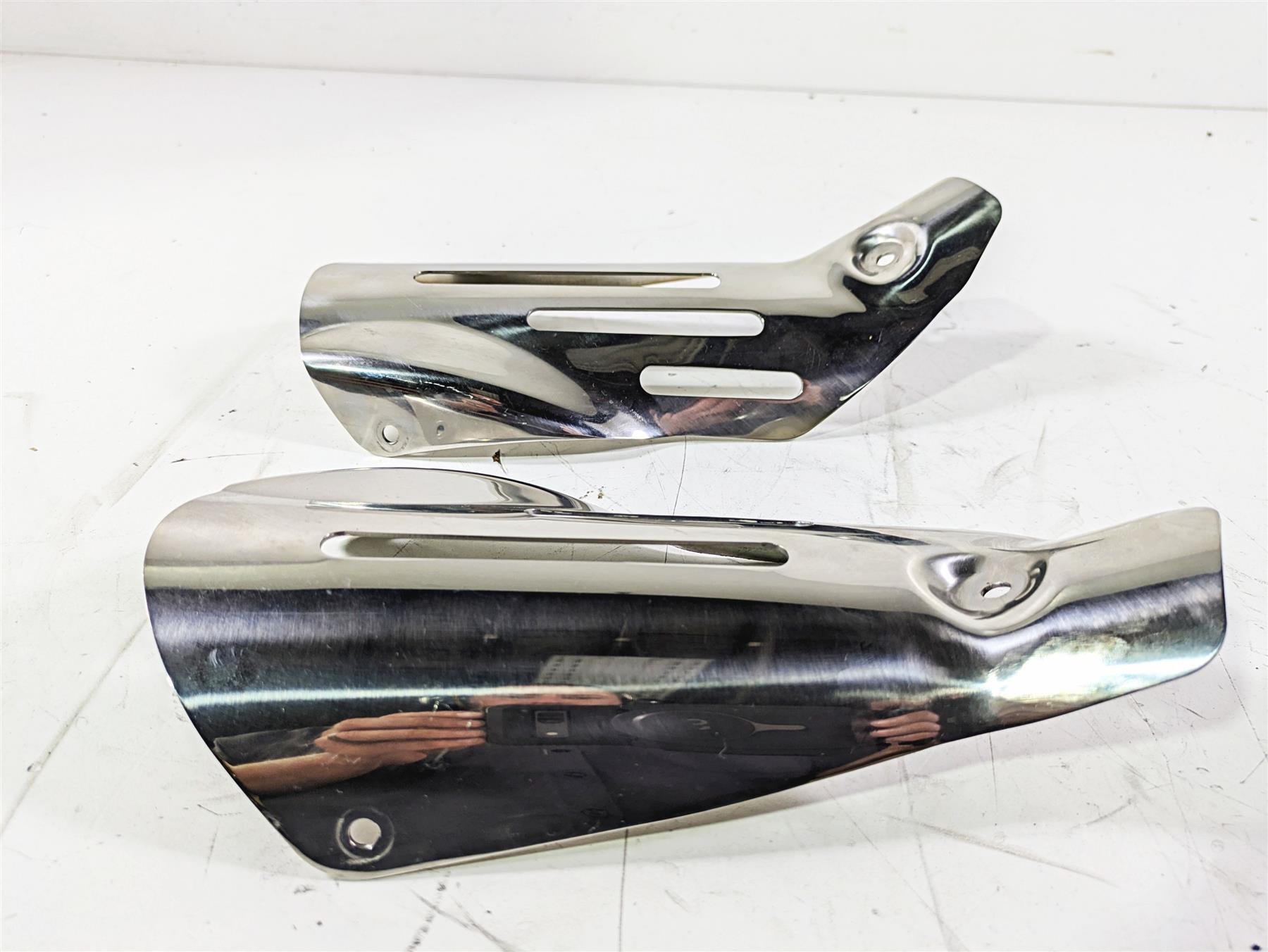 2014 Moto Guzzi California 1400 Touring Intake Chrome Cover Set B063158 B063159 {{ shop.shopifyCountryName }} - Mototech271