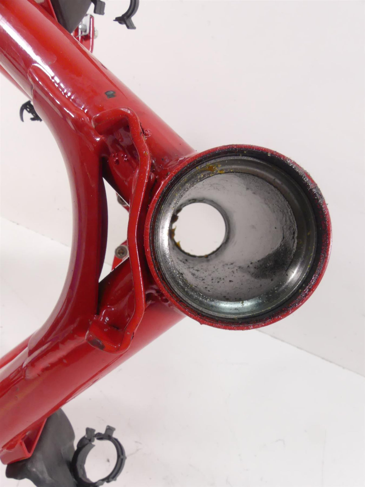 2015 Ducati Diavel Carbon Red Straight Main Frame Chassis Cln Ez Rgstr 470P2012A {{ shop.shopifyCountryName }} - Mototech271