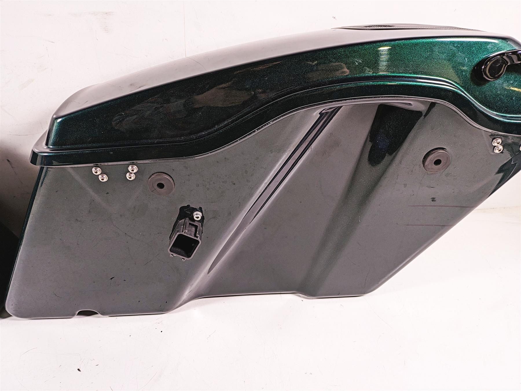 2015 Harley Touring FLHXS Street Glide Saddlebag Boom Audio Speaker Set 90200412 {{ shop.shopifyCountryName }} - Mototech271