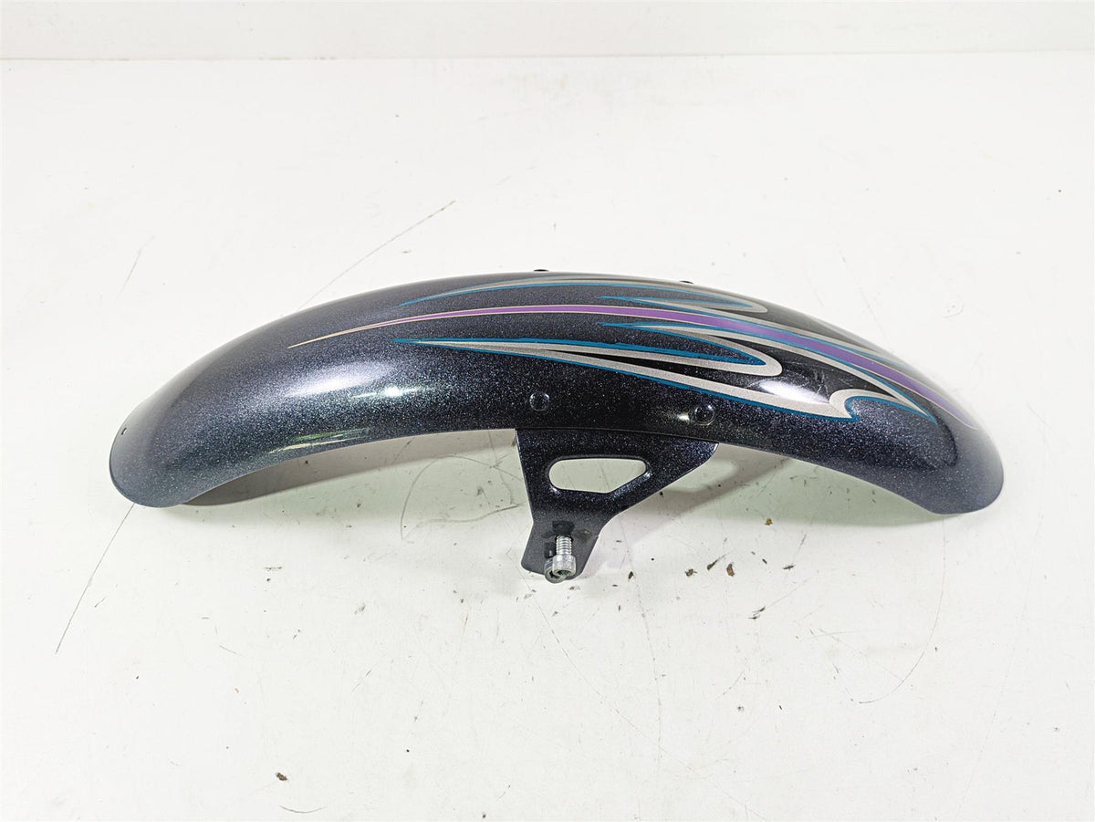 2015 Harley FXDL Dyna Low Rider Front Fender - Black Magic 60139-06B {{ shop.shopifyCountryName }} - Mototech271