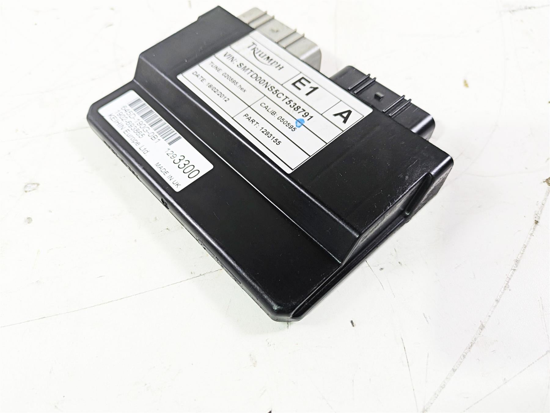 2012 Triumph Daytona 675 Cdi Ecu Ecm Engine Control Module T1293300 T1293155 {{ shop.shopifyCountryName }} - Mototech271