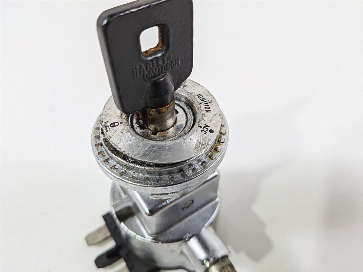 2007 Harley Dyna FXDB Street Bob Ignition Switch Steering Lock Key 71559-06C {{ shop.shopifyCountryName }} - Mototech271