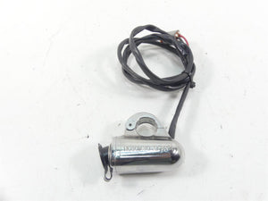 2016 Harley FXDL Dyna Low Rider Auxiliary 12V Chrome Charger Power Port 69200855 | Mototech271
