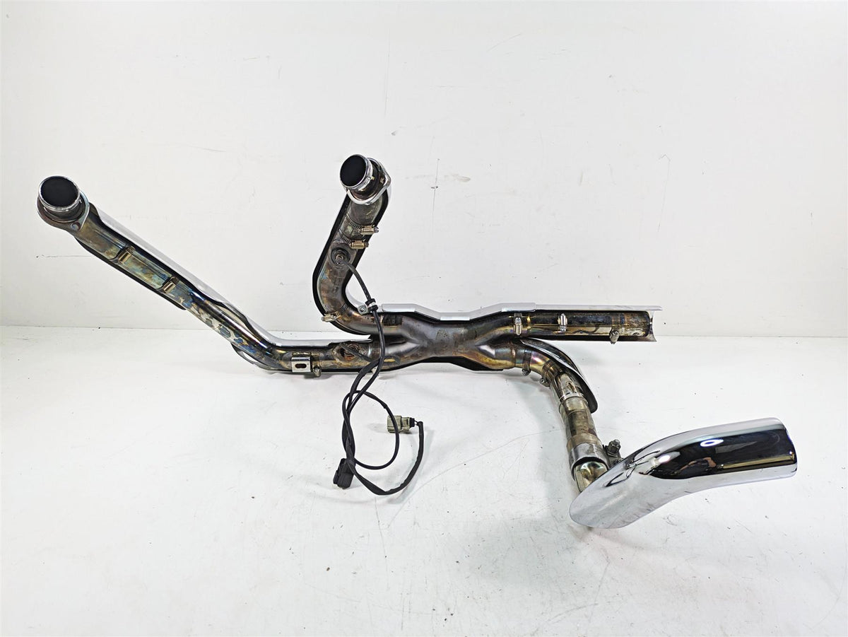 2014 Harley Touring FLHTK Electra Glide Vance Hines Power Duals Header 16332 {{ shop.shopifyCountryName }} - Mototech271