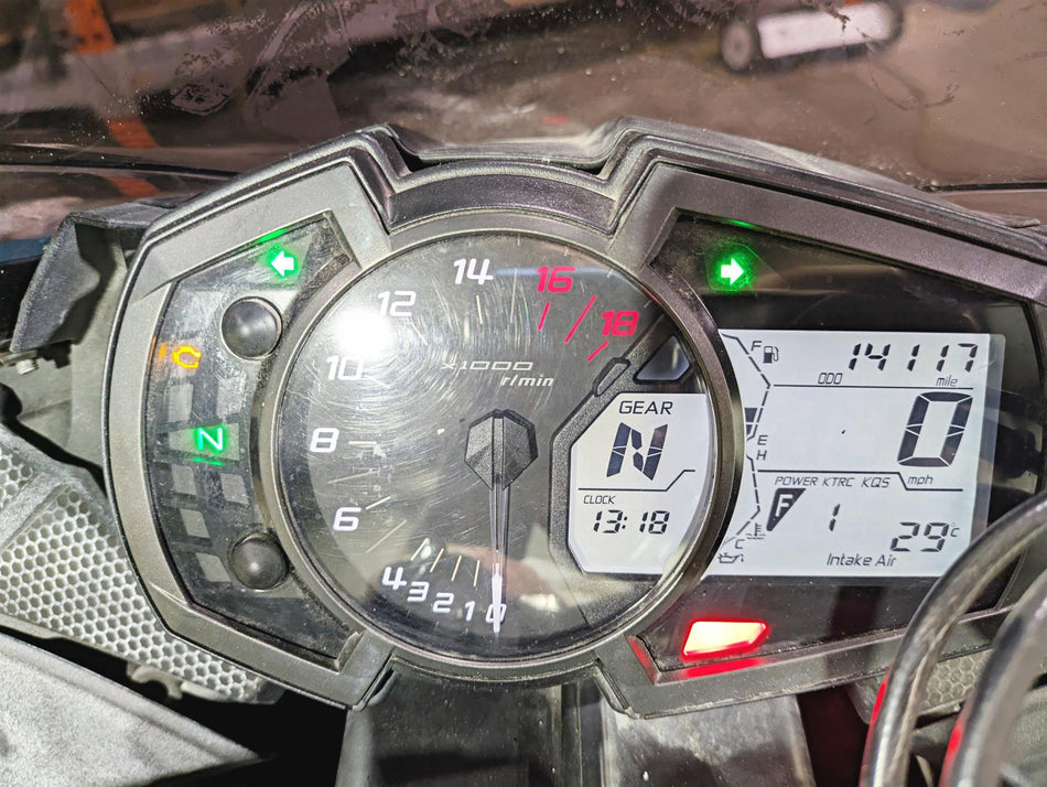 2021 Kawasaki ZX6R ZX636 Ninja Speedometer Gauge Instrument 14K 25031-0917-Mototech271