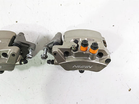 2002 Honda VTX1800 Retro Nissin Front Brake Caliper Set 45150-MCV-006 {{ shop.shopifyCountryName }} - Mototech271