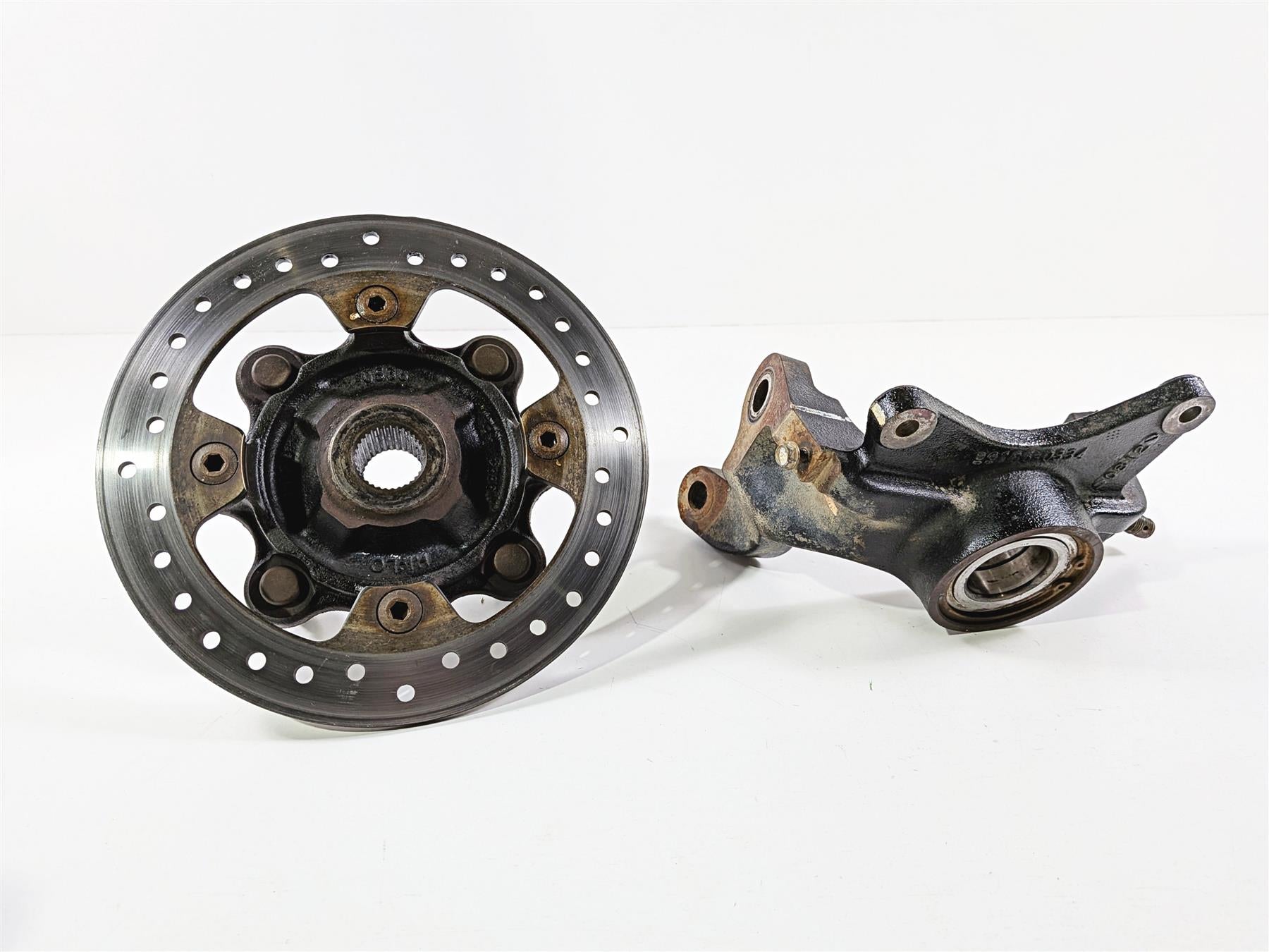 2020 Kawasaki Teryx KRX KRF 1000 Front Left Spindle & Wheel Hub 39186-0334-Mototech271