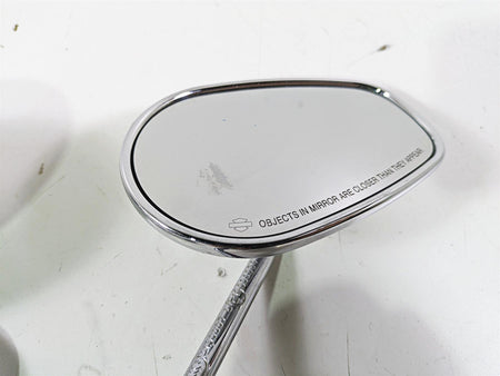 2012 Harley FLD Dyna Switchback Chrome Rear View Mirror Set 91840-03B 91845-03B {{ shop.shopifyCountryName }} - Mototech271