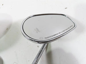2012 Harley FLD Dyna Switchback Chrome Rear View Mirror Set  91840-03B 91845-03B
