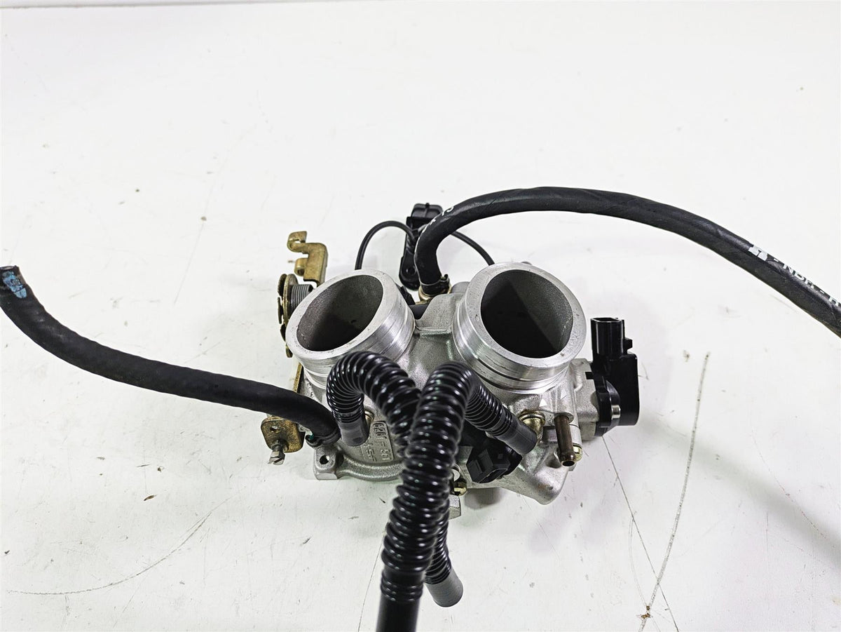 2008 Aprilia RSVR 1000 Factory Throttle Bodies Body Set AP0296970 {{ shop.shopifyCountryName }} - Mototech271