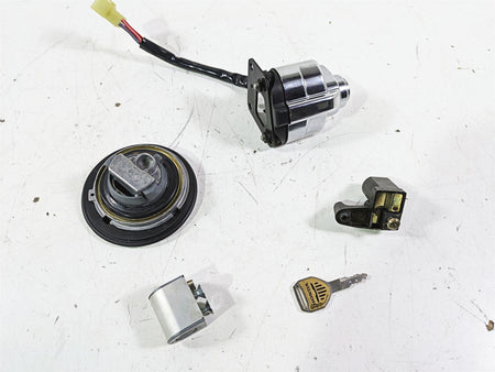 2002 Honda VTX1800 Retro Ignition Switch Steering Key Lock Cap Set 35110-MR1-000 {{ shop.shopifyCountryName }} - Mototech271