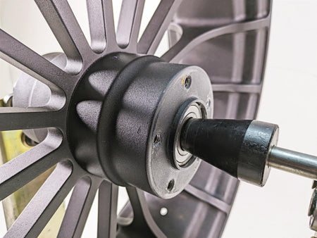 2018 Harley Touring FLHXSE CVO Street Glide Native Customs Turbine Talon 18x5.5 Fat Front Wheel Rim {{ shop.shopifyCountryName }} - Mototech271