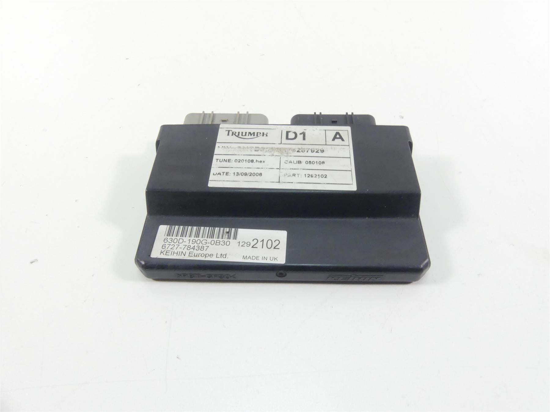 2006 Triumph Daytona 675 Keihin Cdi Ecu Ecm Engine Control Module T1292102