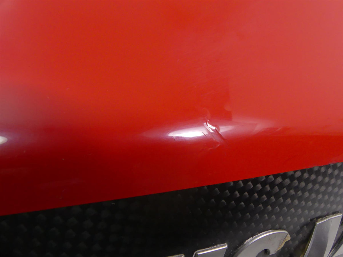 2015 Ducati Diavel Carbon Red Fiber Center Fuel Gas Tank Cover - Read 48015221A {{ shop.shopifyCountryName }} - Mototech271