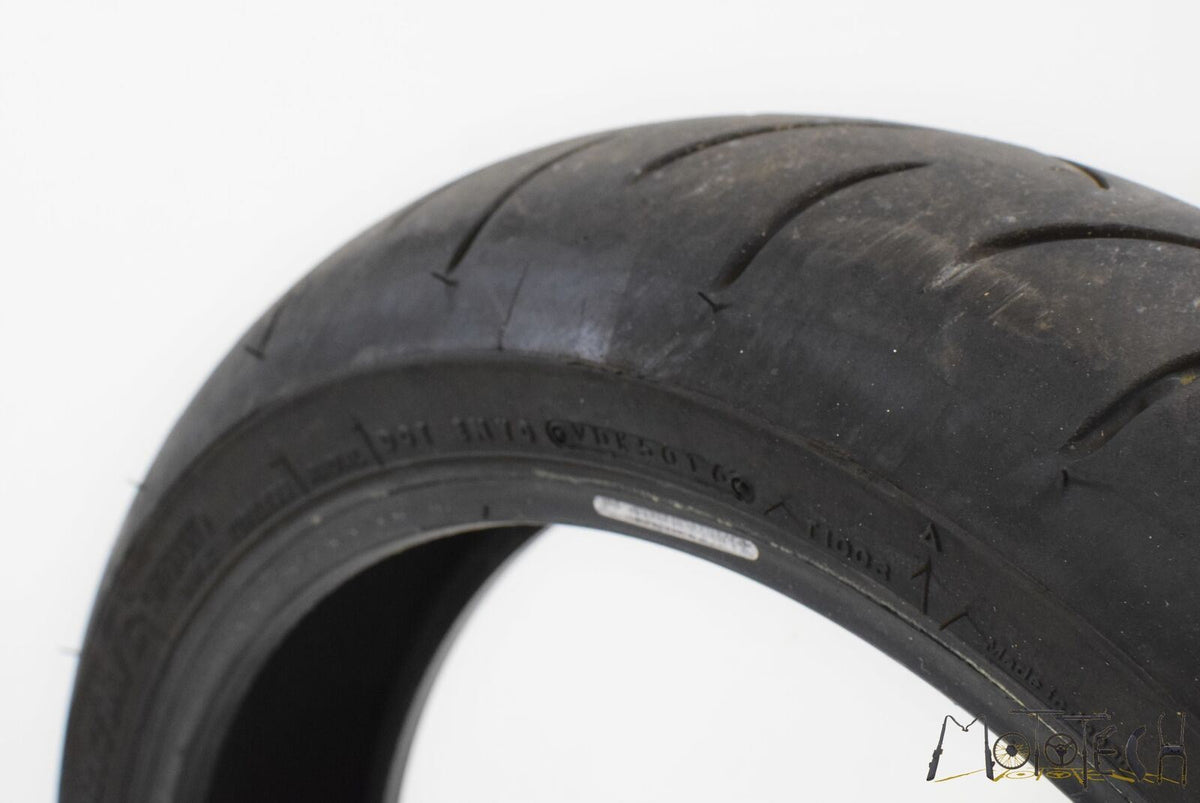 USED Front Tire BRIDGESTONE Hyperstport Battlax BT016 F 120/70-17 DOT5016 003027 {{ shop.shopifyCountryName }} - Mototech271