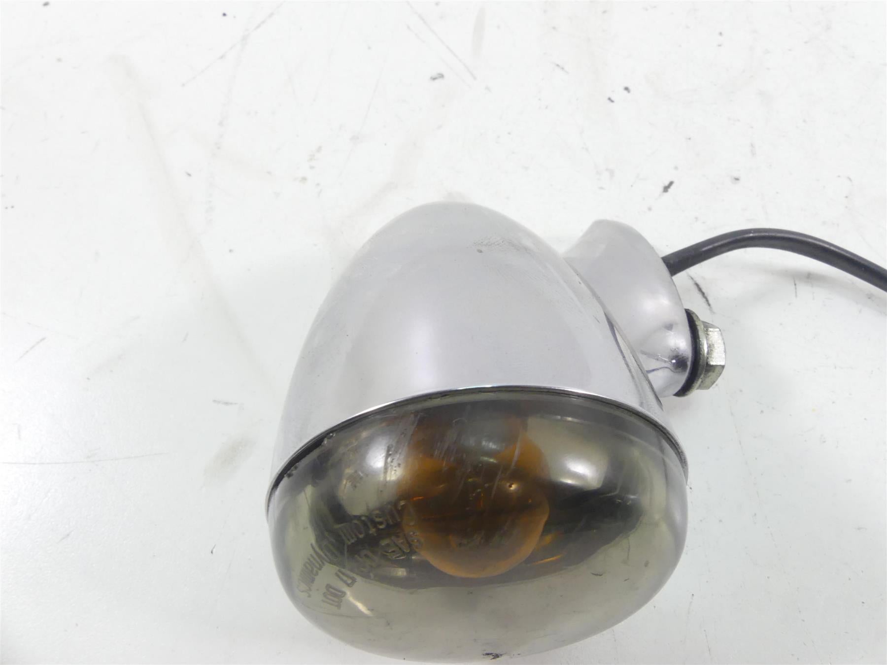 2004 Harley Softail FXSTD SE CVO Deuce Rear Right Blinker Turn Signal 69196-03 {{ shop.shopifyCountryName }} - Mototech271