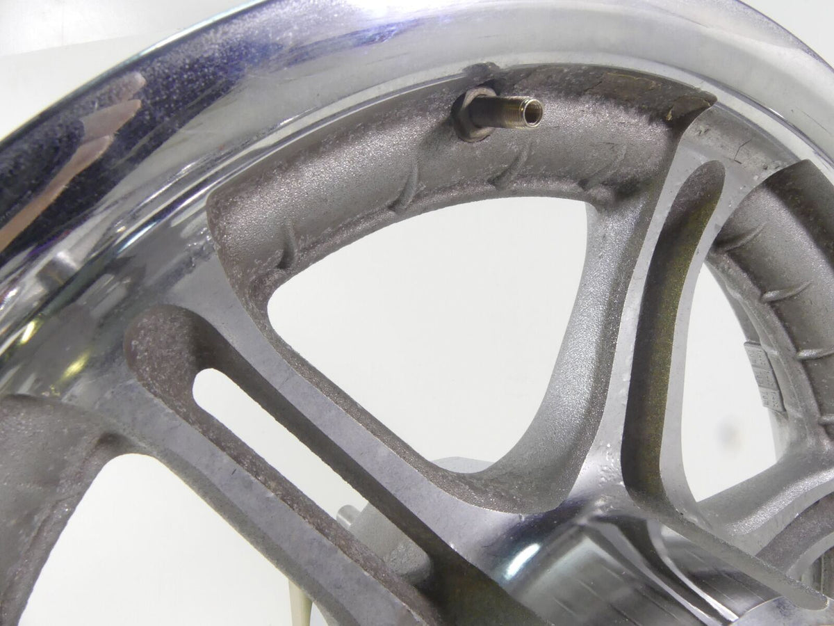 2006 Harley Touring FLHTCU SE CVO Straight Front Wheel Rim 16x3 43920-02 {{ shop.shopifyCountryName }} - Mototech271