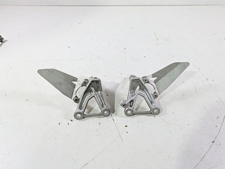 2008 Ducati SBK 1098 S Left Right Rider Footpeg Set 82411231A 82411221A {{ shop.shopifyCountryName }} - Mototech271