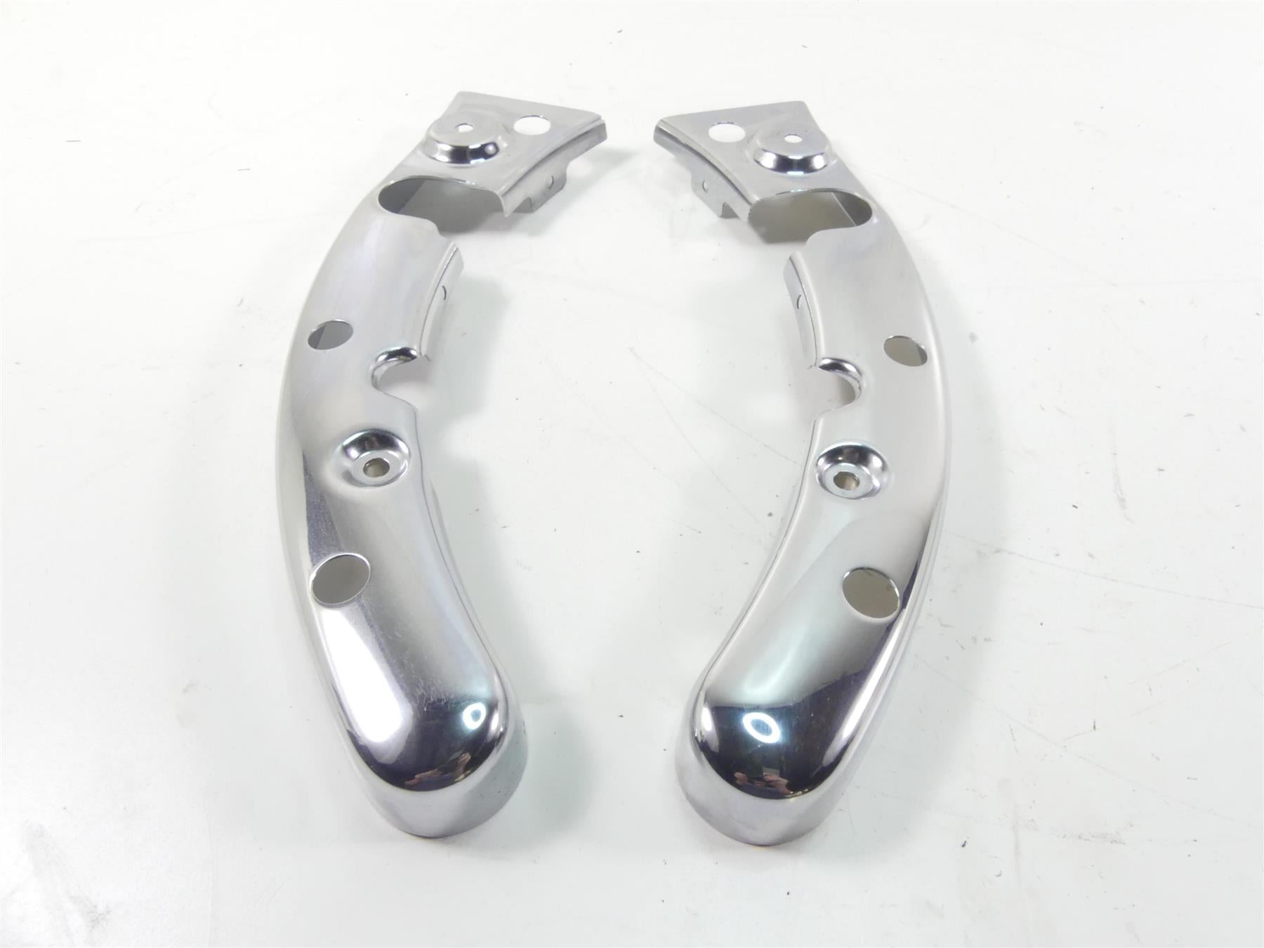 2013 Harley Touring FLTRX Road Glide Rear Subframe Chrome Strut Set 47526-09 {{ shop.shopifyCountryName }} - Mototech271