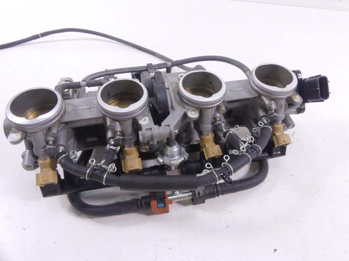 2015 Yamaha YZF-R1M Mikuni Throttle Body Bodies Fuel Injectors 2CR-13750-00-00 {{ shop.shopifyCountryName }} - Mototech271