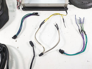 2014 Harley Touring FLHTK Electra Glide Rockford Fosgate Speaker Amp Set - Read