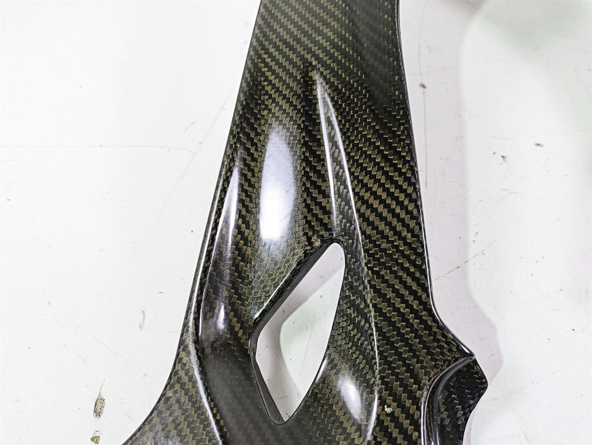 2017 BMW S1000RR K46 Left Right Carbon Fiber Tank Trim Fairing Cover Set {{ shop.shopifyCountryName }} - Mototech271
