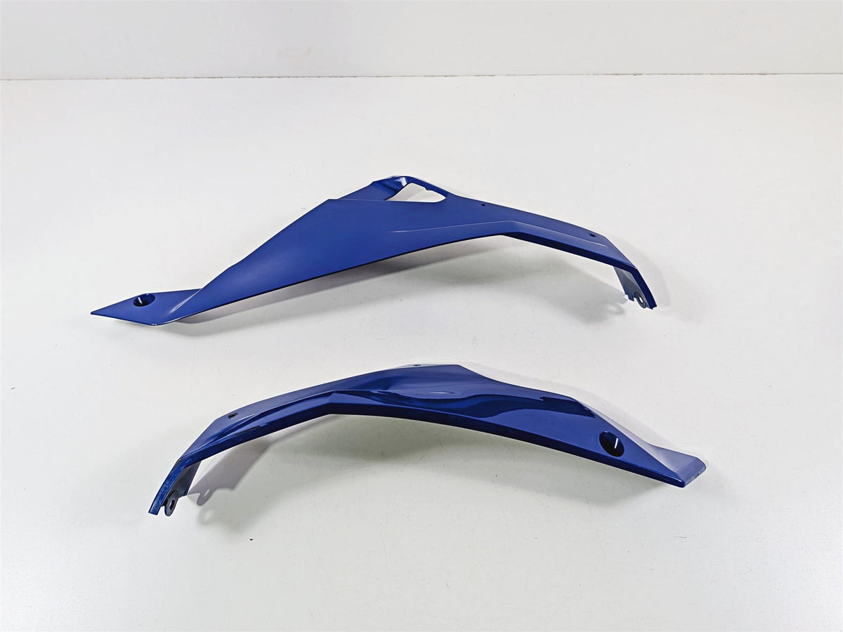 2024 Kawasaki EX500 Ninja 40th An. Blue Lower Belly Cover Fairing Set 55028-0888 {{ shop.shopifyCountryName }} - Mototech271