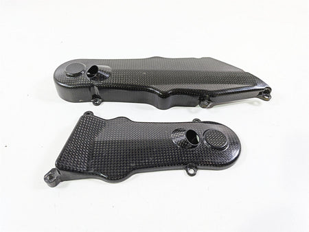 2009 Ducati Hypermotard 1100 S Carbon Fiber Timing Belt Cover 24510851A 24510861-Mototech271