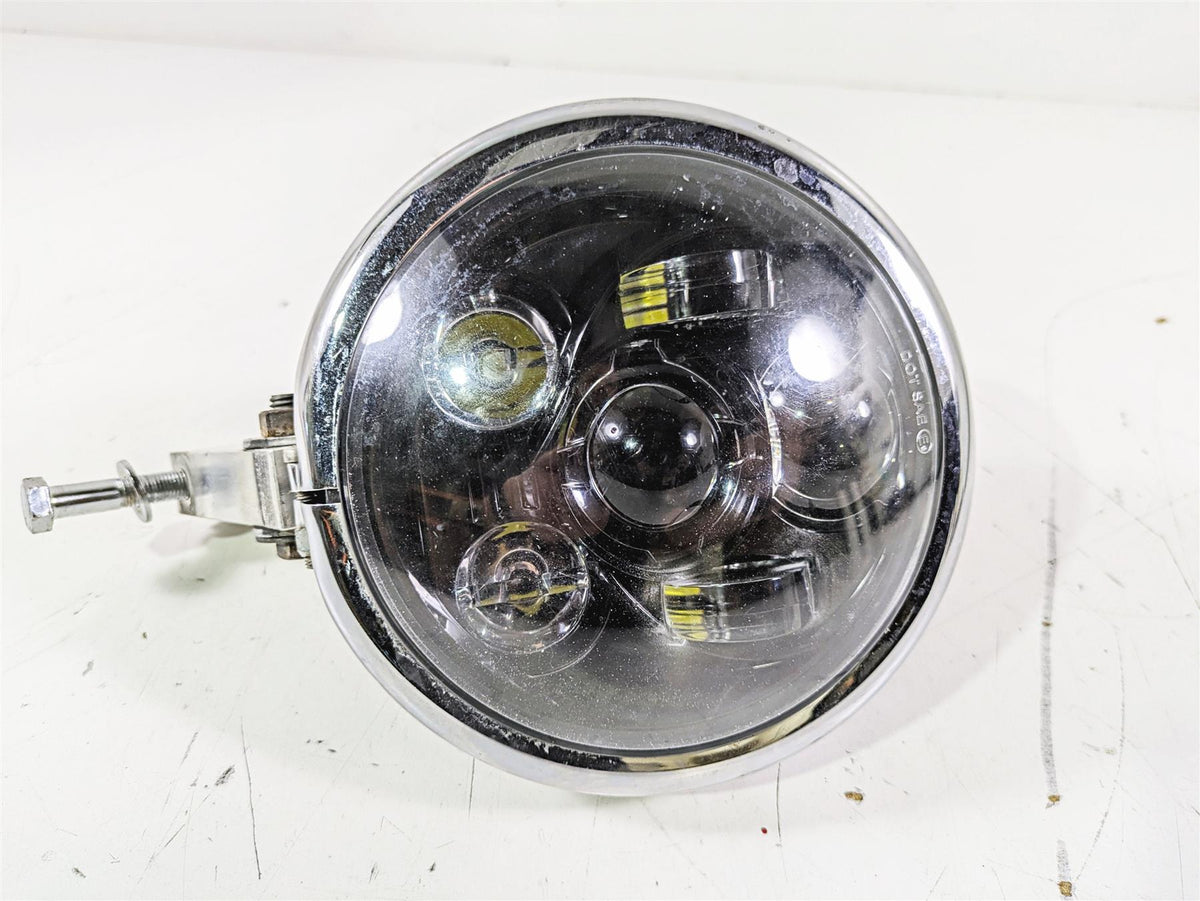 2015 Harley FXDL Dyna Low Rider Head Light Lamp & Led Bulb & Long Mount 69774-07 {{ shop.shopifyCountryName }} - Mototech271