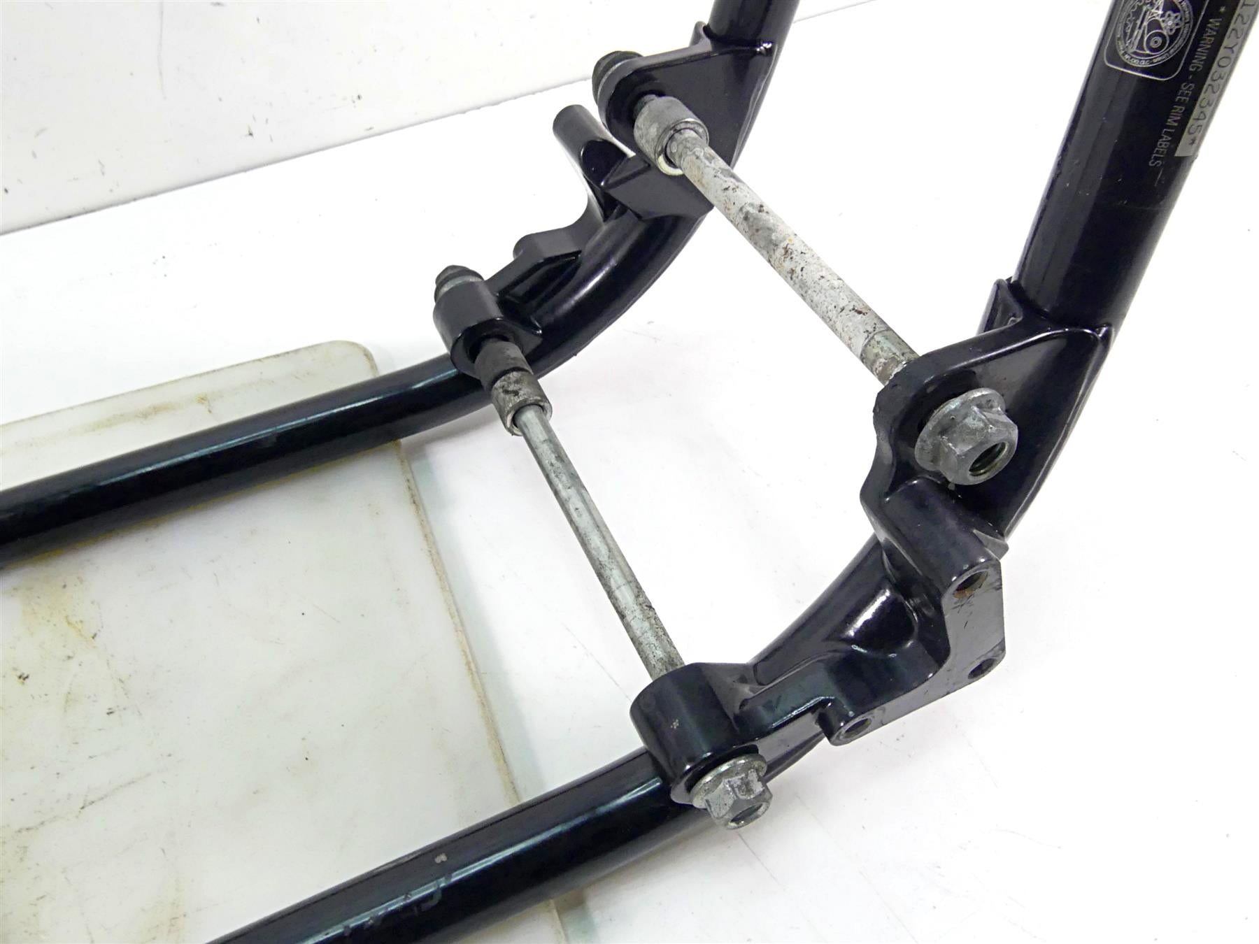 2002 Harley FLSTCI Softail Heritage Straight Main Frame Chassis With Texas Salvage Title 47008-00C {{ shop.shopifyCountryName }} - Mototech271