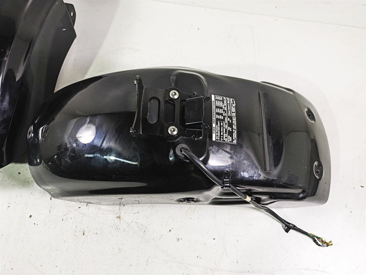 1998 Honda GL1500 Valkyrie Tour Black Rear Fender Set 80110-MZ0- 80210-MZ0- {{ shop.shopifyCountryName }} - Mototech271