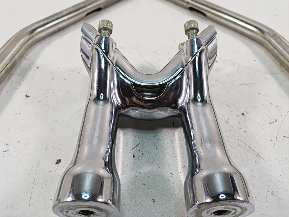 2009 Harley FXCWC Softail Rocker C Handlebars & Riser Set 56103-08 55992-08 {{ shop.shopifyCountryName }} - Mototech271