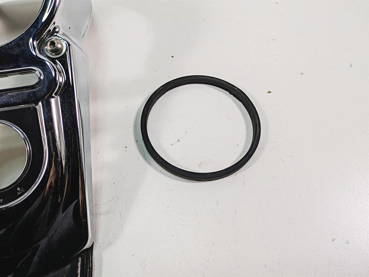 2012 Harley FLD Dyna Switchback Fuel Gas Tank Dash Panel Leather Cover 71204-04 {{ shop.shopifyCountryName }} - Mototech271
