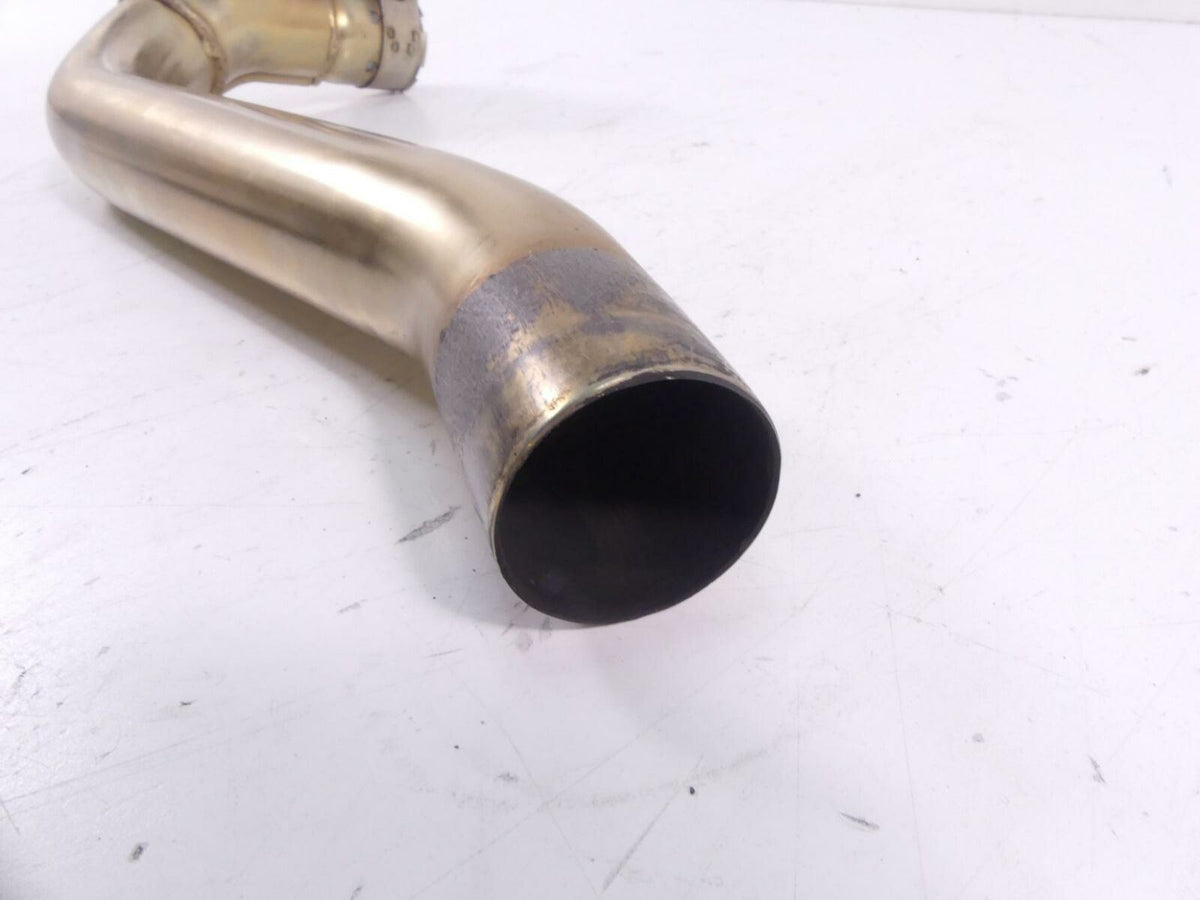 2009 Triumph Street Triple 675R Mid Middle Exhaust Pipe Tube Manifold T2203720 {{ shop.shopifyCountryName }} - Mototech271