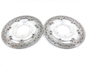2003 Honda VTX1800 C Front Brake Rotor Disc Set 45120-MCH-003 45220-MCH-003