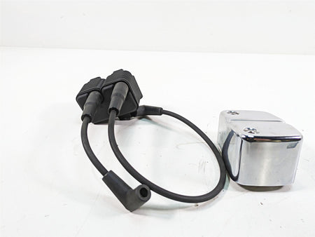 2005 Harley Dyna FXDL Low Rider Ignition Coil Wire Plug + Cover Set 31655-99 {{ shop.shopifyCountryName }} - Mototech271