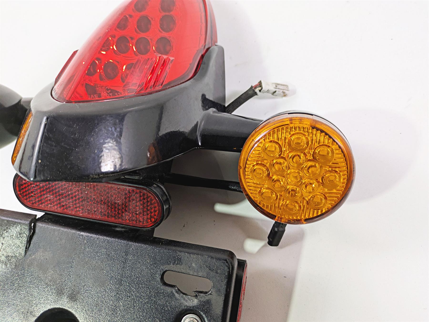 2018 Indian Springfield Dark Horse Taillight Blinker Plate Holder - Read 2412442 {{ shop.shopifyCountryName }} - Mototech271